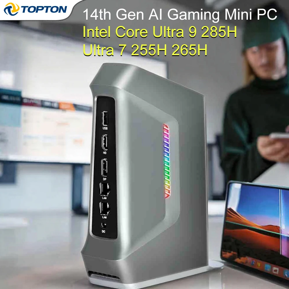 本日みつけたお買い得品】Wi-Fi 265K/Windows11）小型パソコン 7 Ultra ミニPC（Core 7対応、Core 7搭載の高性能ミニ Ultra ミニPC