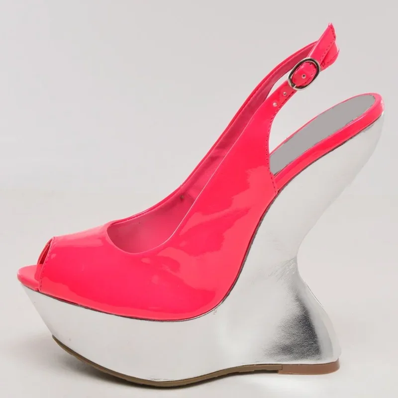 Fretwork Heels Peep Toe Shingback Pupms Sexy Pointed Toe Leather Size 35-48 Accept Customized New Arrivals Fashion Women Shoes - view 4