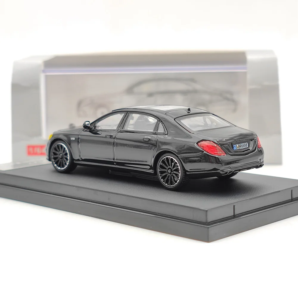 Master 1/64 S-Class S680 S650 S560sel W126 S450 W222 Diecast Toys Car Models Metal Limited Collection Gifts