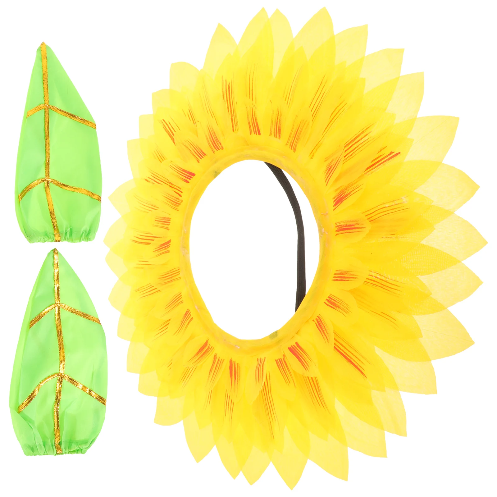 

Has Sunflower Headgear Costumes Headwear Floral Accessory Headdress Accessories Child