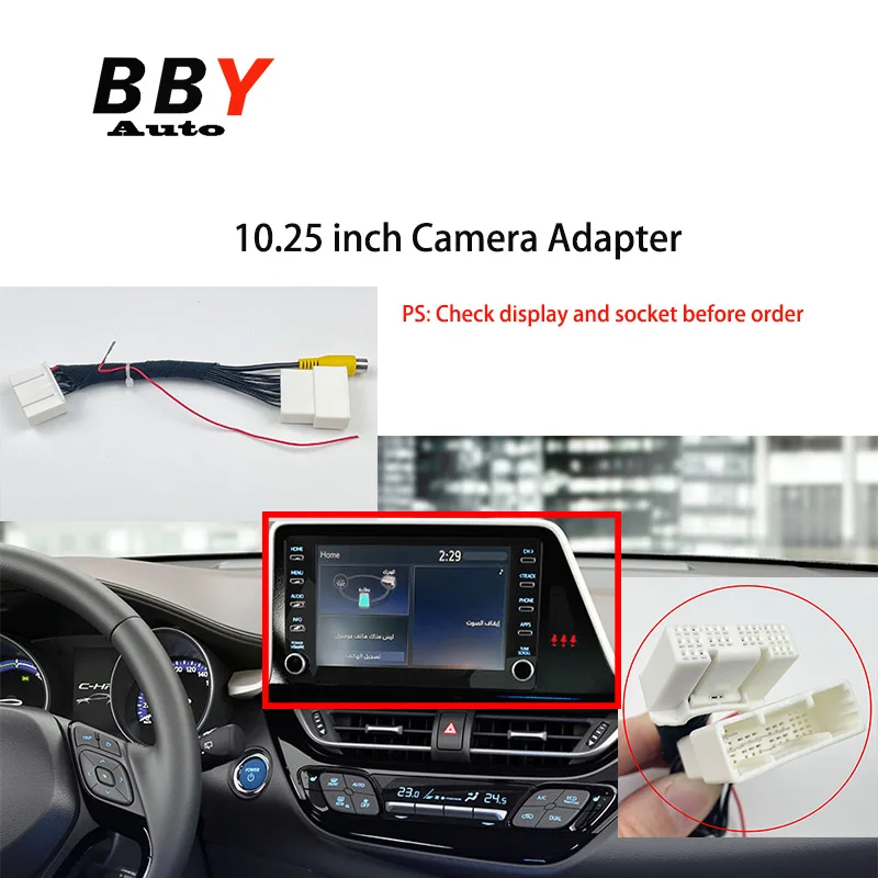 Rear View Camera For Toyota CHR CH-R IZOA 2023 Reversing Park Camera/License plate light camera