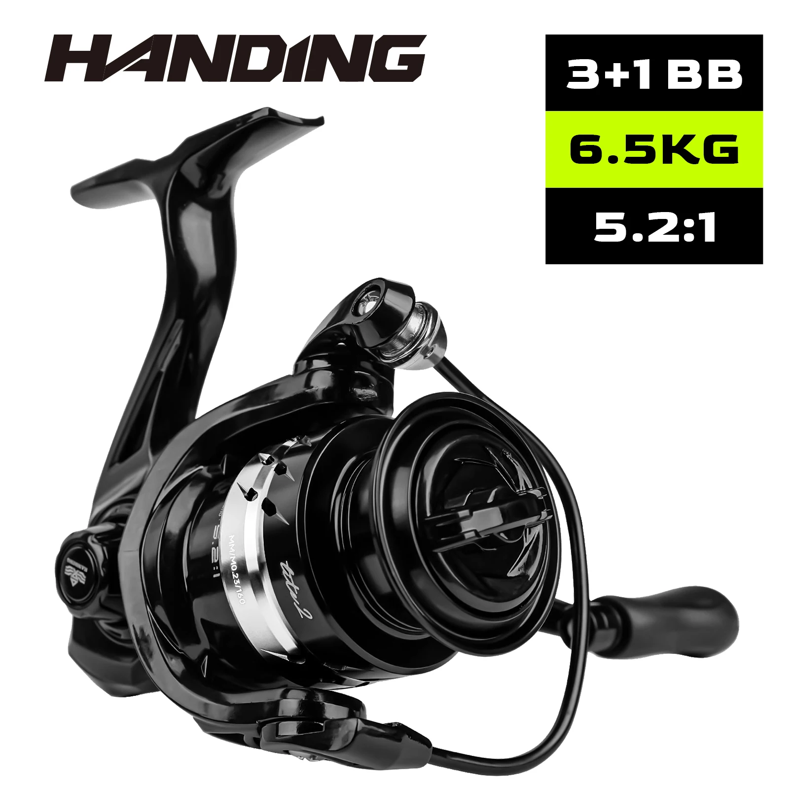 handing-スピニングフィッシングリール-最大ドラグ力65kg-3ディスクドラグワッシャー-3-1ステンレススチールベアリング-ギア比50-1-51-1-52-1