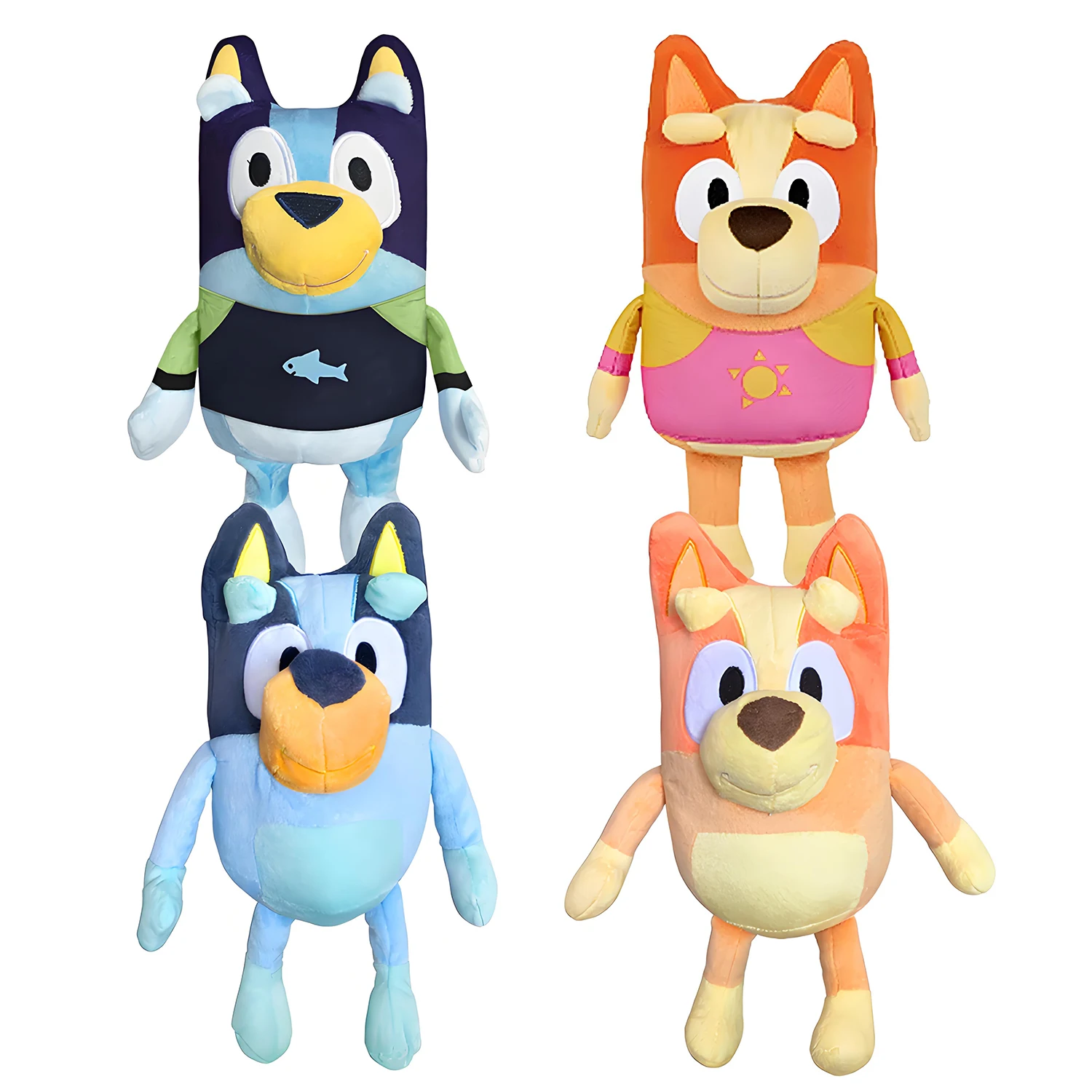 

30CM Bluey Bingo Talking Plush Toy Dog Music Plush Toys Cute Anime Stuffed Toys Dolls Christmas Birthday Gifts For Kids