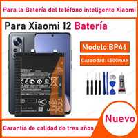 100% New High Quality Replacement Battery BP46 For Xiaomi 12 Mobile Phone Batteries Battery+ Free Tools