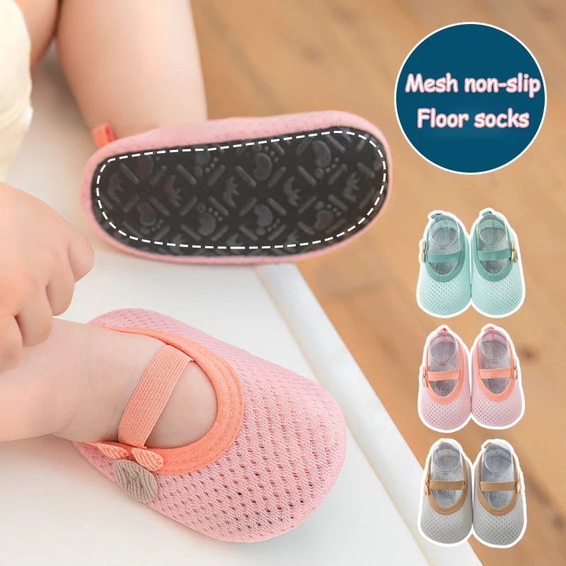 

Baby Socks Shoes Infant Solid Color Cute Boys Girls Shoes Kids Soft Sole Floor Sneaker Baby Toddler Shoes Child First Walkers