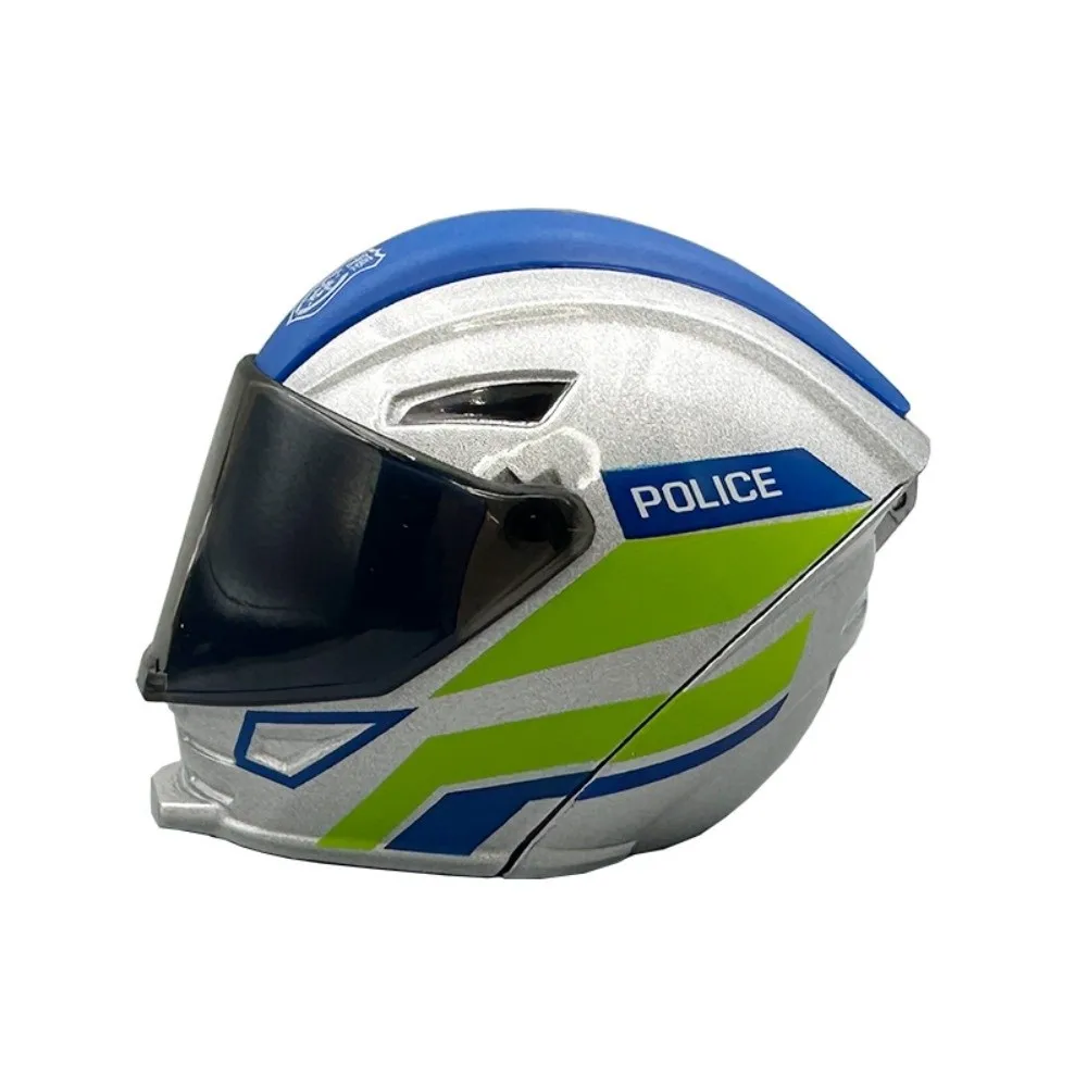 Casco transformador, muñeco de motociclista simulado, figura de acción, movilidad conjunta, casco de motocicleta de aleación, juguete, extremidades móviles