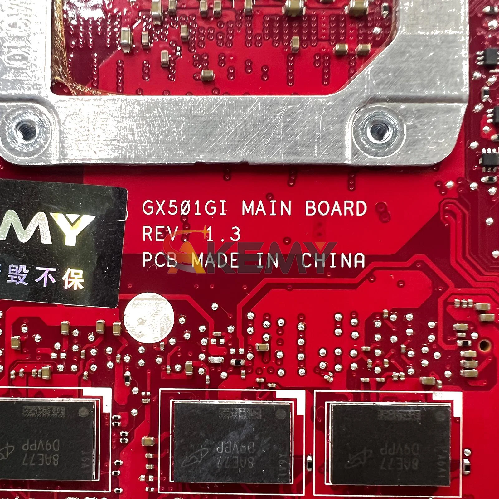 Placa base para ordenador portátil GX501GI para ASUS ROG Zephyrus GX501GI GX501G placa base para portátil con CPU I5 I7 I9 100% pruebas OK envío rápido