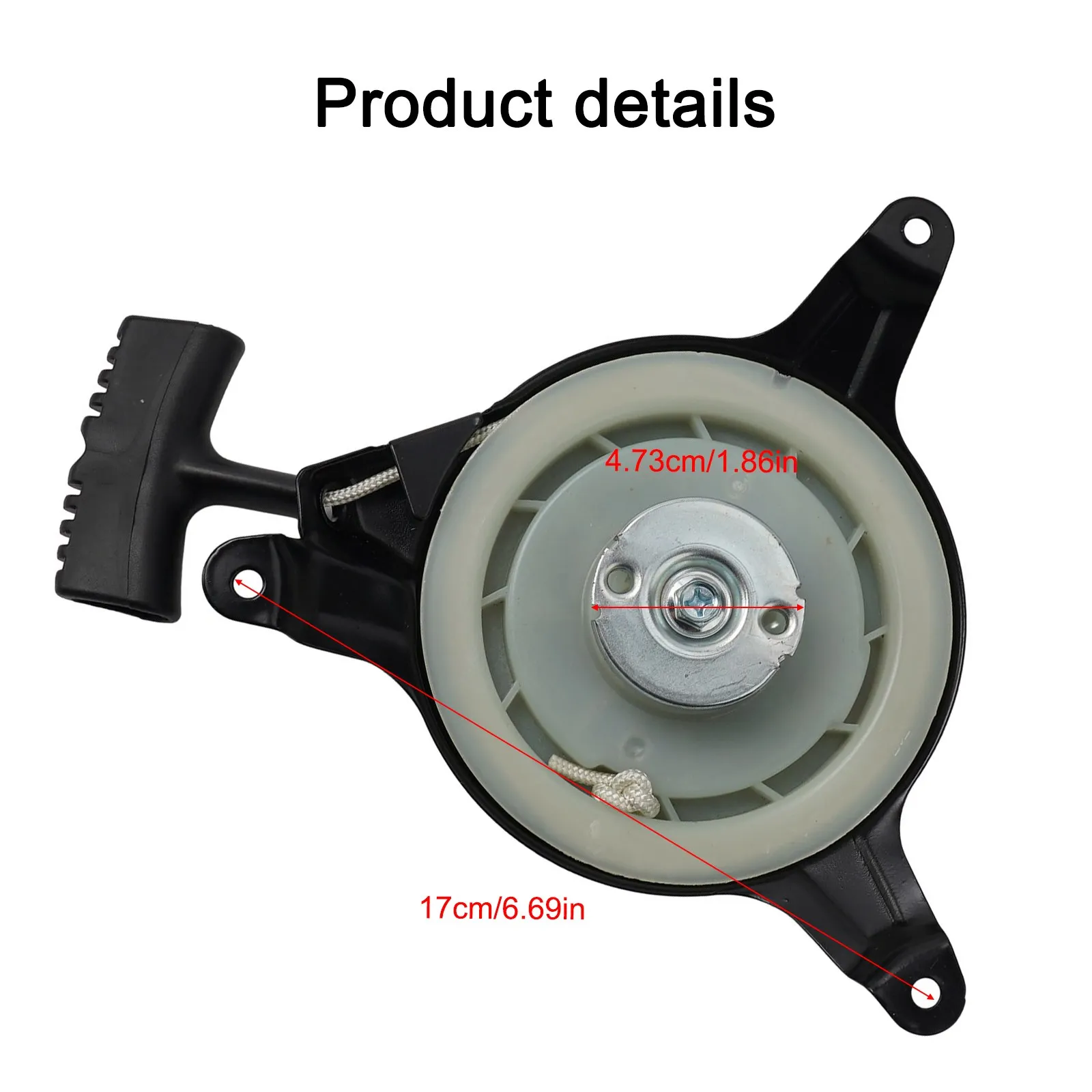 

Assembly Pull Starter Recoil Part Tool For Honda HRB475 HRB535 HRD536 HRH536 HRM535 Lawn Mowers 1pcs Accessories