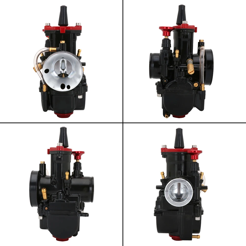 Motorcycle Universal 21 24 26 28 30 32 34mm PWK Carburetor Carburador Carb Power Jet For Maikuni 2T 4T ATV Scooter Dirt Pit Bike