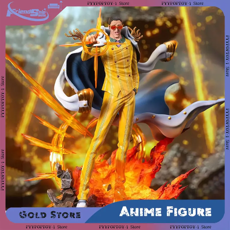 

Цельные аниме-фигурки Kizaru Borsalino, экшн-фигурка, три Major Generals of the Navy Borsalino, модель из ПВХ, коллекция игрушек в подарок