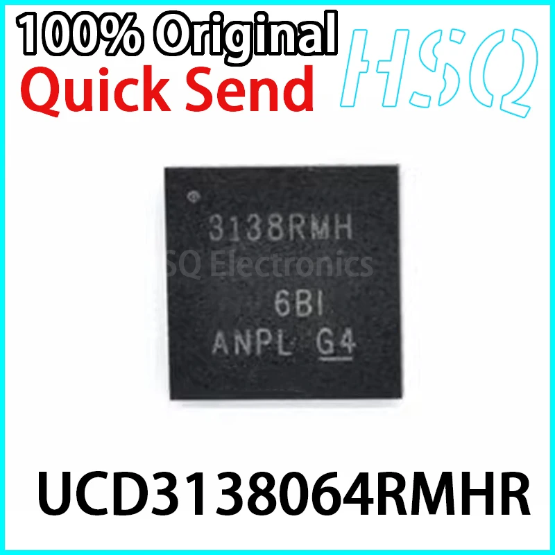 

1PCS UCD3138064RMHR Silk Screen 3138RMH Package VQFN-40 Brand New Original Power IC Chip