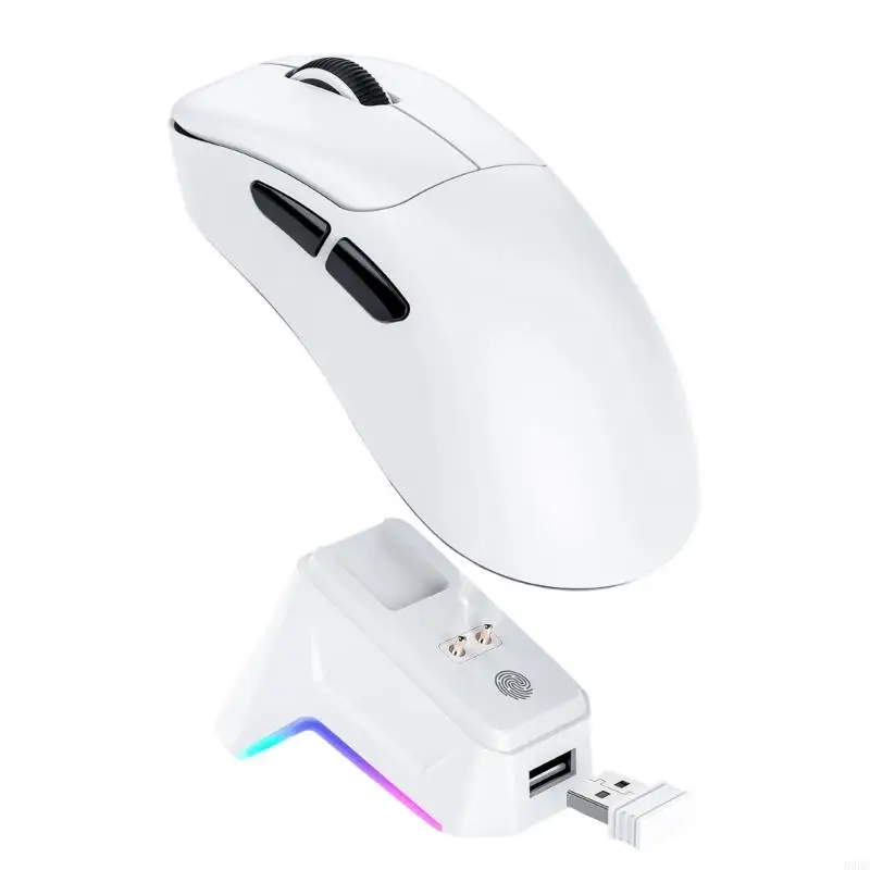 Lightweight Gaming Mouse with Bluetooth-compatible Connectivities High 5000DPI Sensitivity Customs Programmable Button 896C