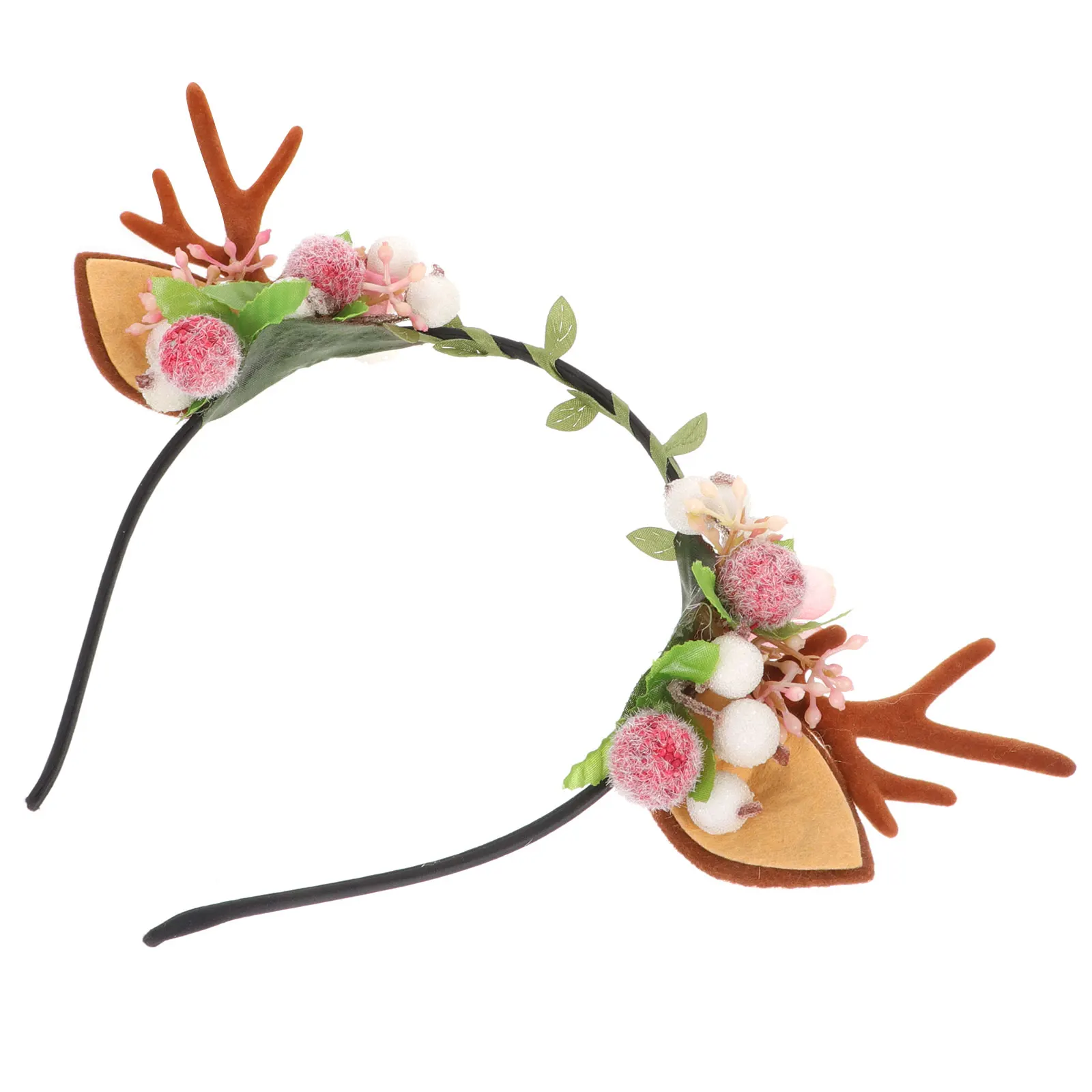 

Antler Headband Christmas Party Accessory Antlers Favors for Girls Hair Decor Fashion