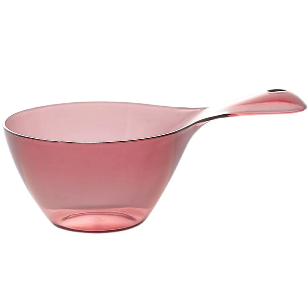 

Plastic Reusable Scoop Water Spoon Long Handle Ladles Kitchen Bath Serving Large Capacity