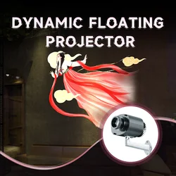 Dynamic fluttering creative flagfish store net red decorative background park lighting atmosphere customized floating shadow pro