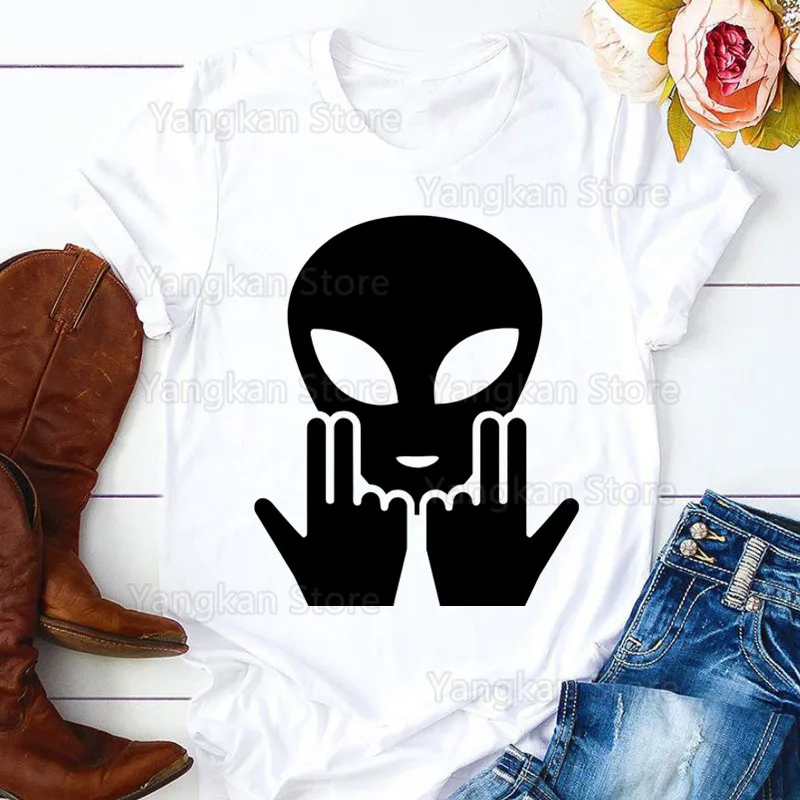 Rapper Jul Rien JUL Tchikita Camiseta Casual gola redonda camisa branca manga feminina camiseta gráfica