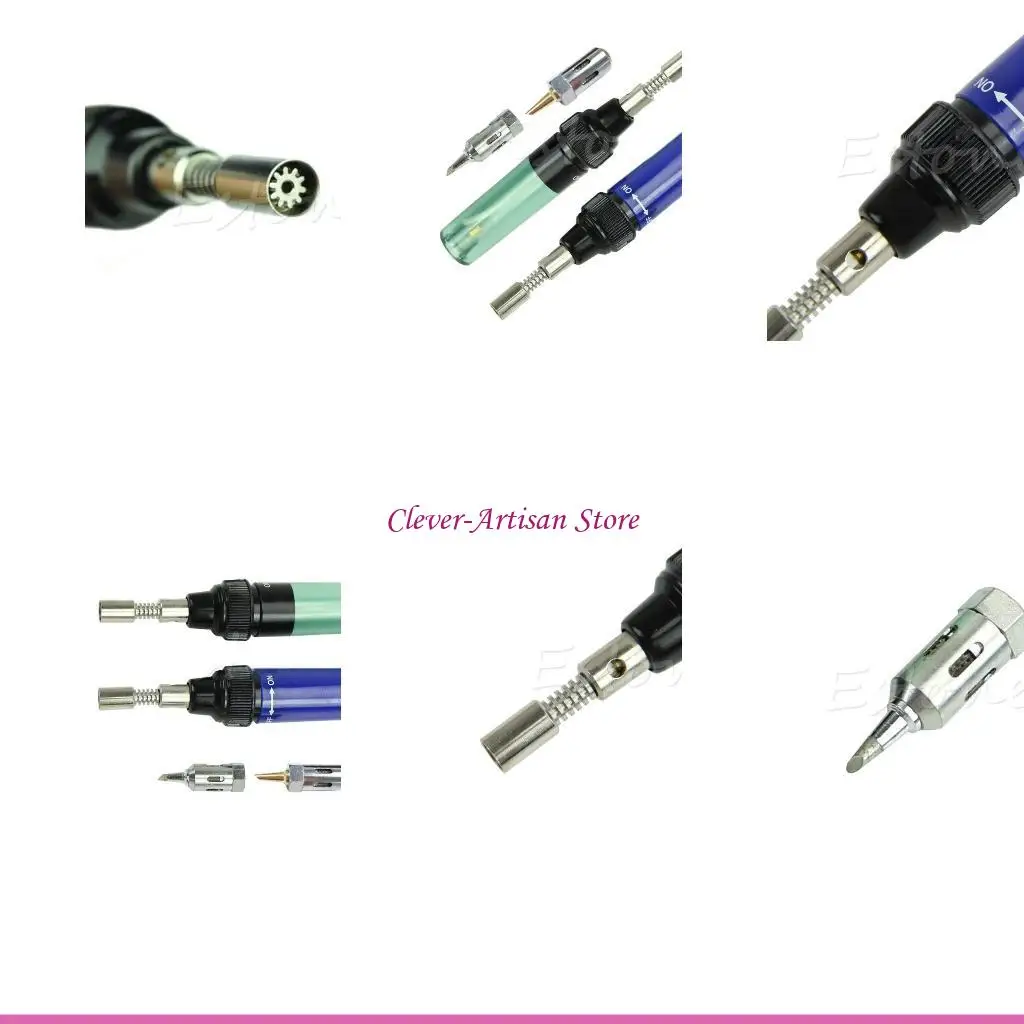 

E06B 1300°C Gas Soldering Iron Cordless Welding Pen for Burner