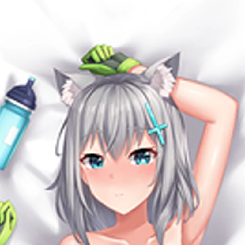 

New Pattern Anime Rosmontis Dakimakura Hugging Body Pillow Cover Case double-sided printing‌