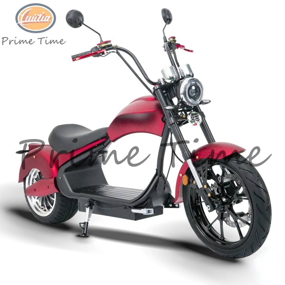 City Coco 3000W 30AH Chopper EEC Certified Two-Wheel Electric Fat Tire Scooter EU US Warehouse