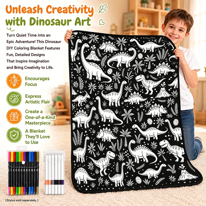 Elementary School Students Can Wash Graffiti Blanket Free Painting Can Be Repeatedly Wiped Multi-functional Creative Blanket