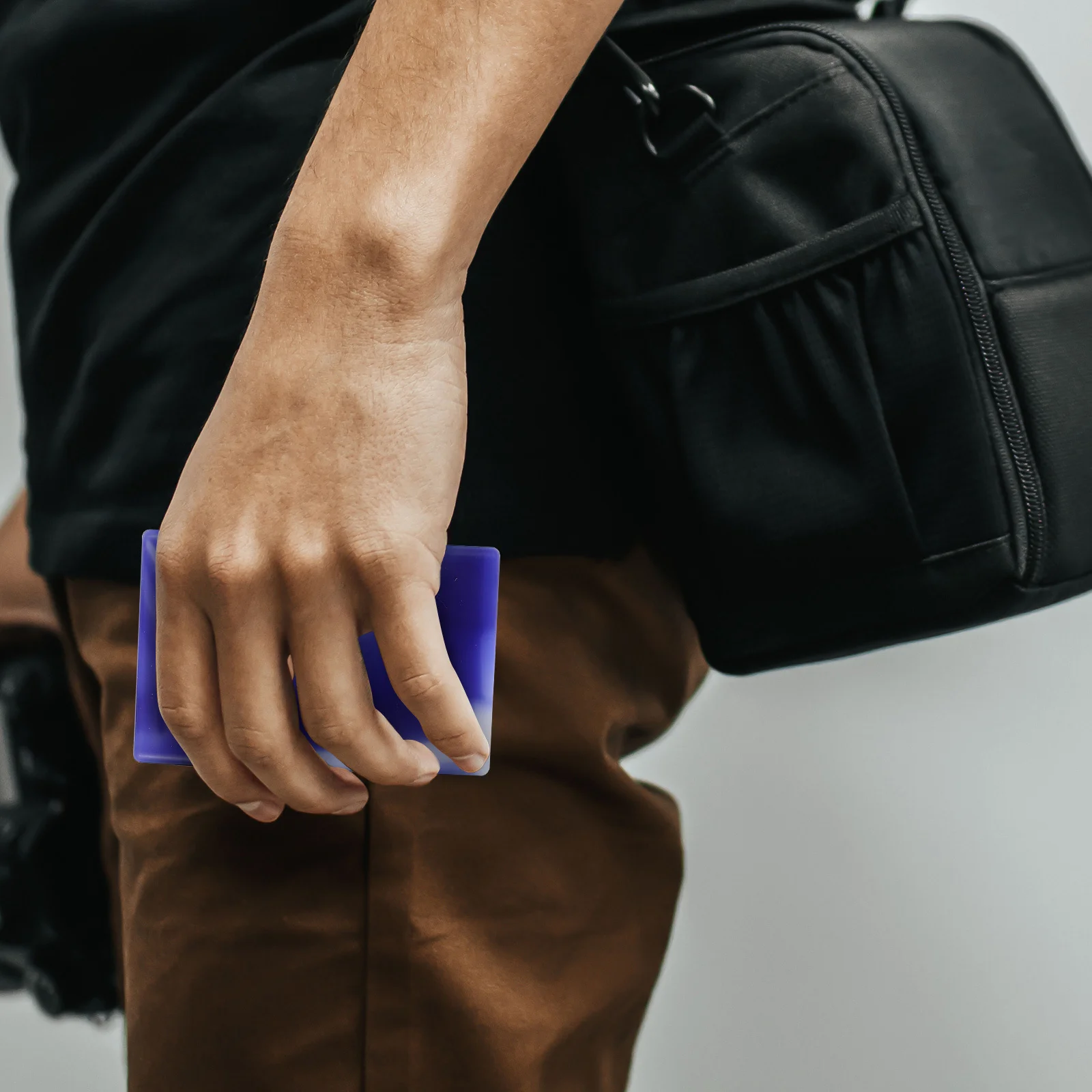 4 stks Gemarmerde Sigarettenkoker Draagbare Plastic Container Flip Cover Vochtbestendige Organizer Voor Outdoor Indoor Gebruik