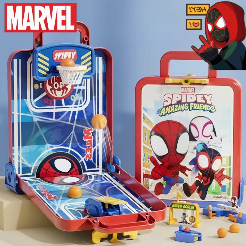 Новый Marvel Человек-Паук 4-в-1 настольный игровой стол аниме творческая личность интерактивное мышление обучение детские игрушки праздничный подарок