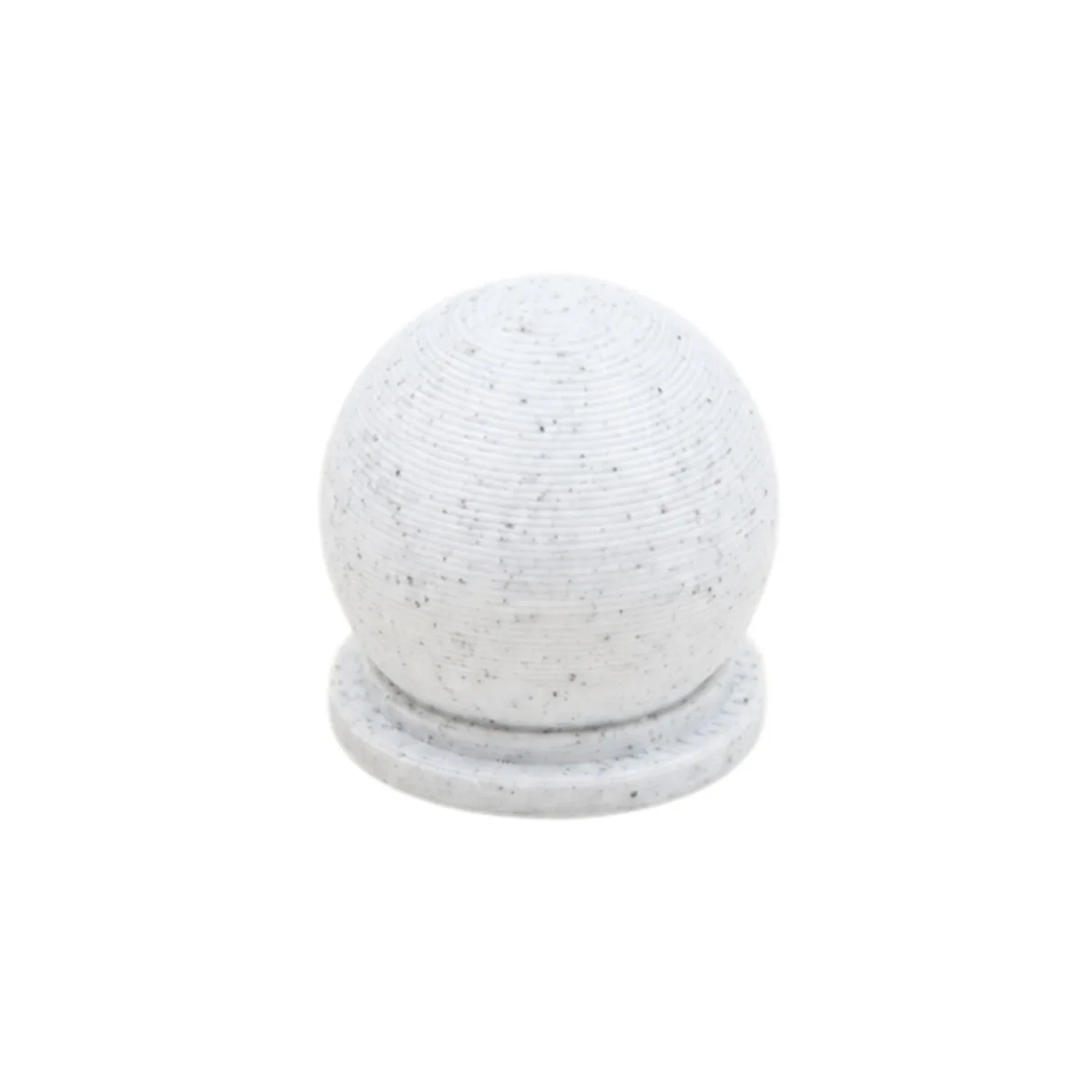 5pcs Mini Stone Ball Road Barrier Stone Bollard Model Miniature Traffic Road Construction Scene Accessory Desktop Decoration