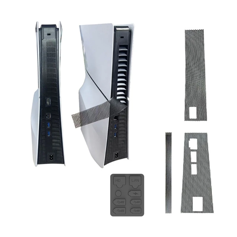 Filtro antipolvere per ventola Protezione antipolvere per ventola raffreddamento del gioco per console gioco Tappo per