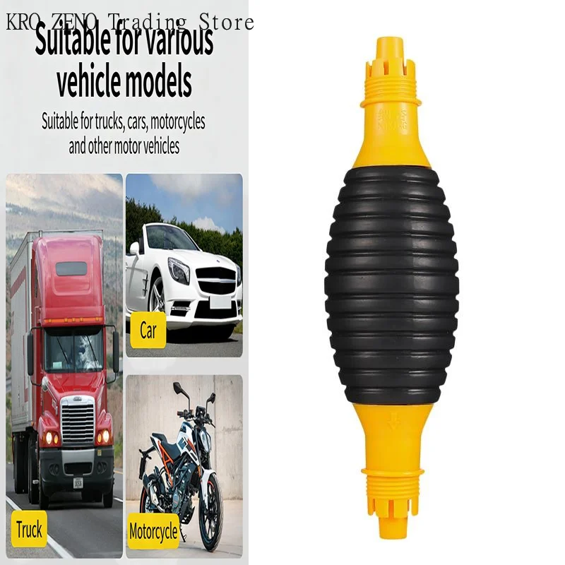 

Hand Fuel Pump Manual Siphon Pump 2M Hose Petrol Oil Transfer Tool for Car Fuel Tank Quick Emptying✨