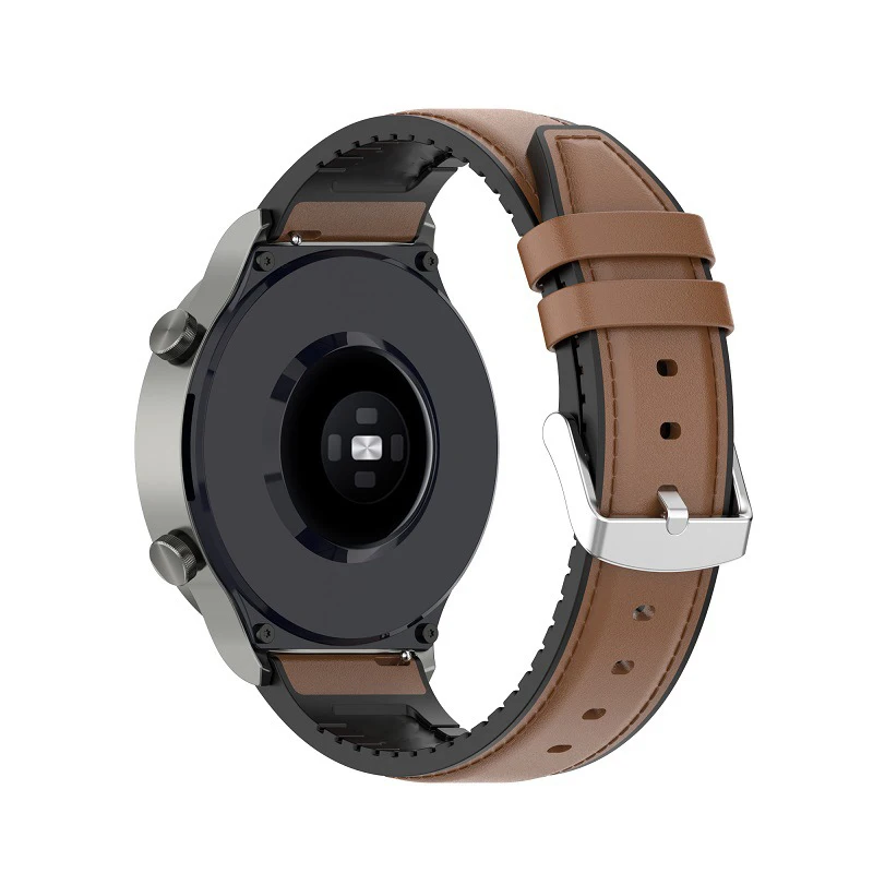 Ремешок силиконовый для Huawei Watch 3 Pro/GT 2 3 GT3 GT2 Pro, кожаный браслет для часов Honor Magic 1 2 46 мм/GS 3, 22 мм