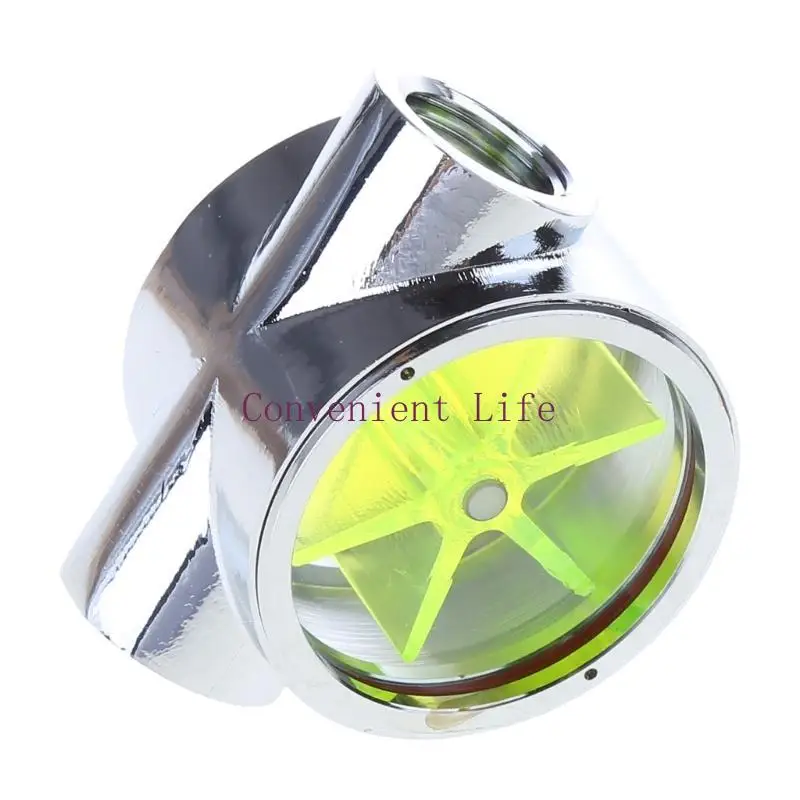 L1EE Meter G1/4 "Draadpoort vrouwelijk naar vrouwelijke stroommeterindicator voor pc -waterkoeling 5 Impellers