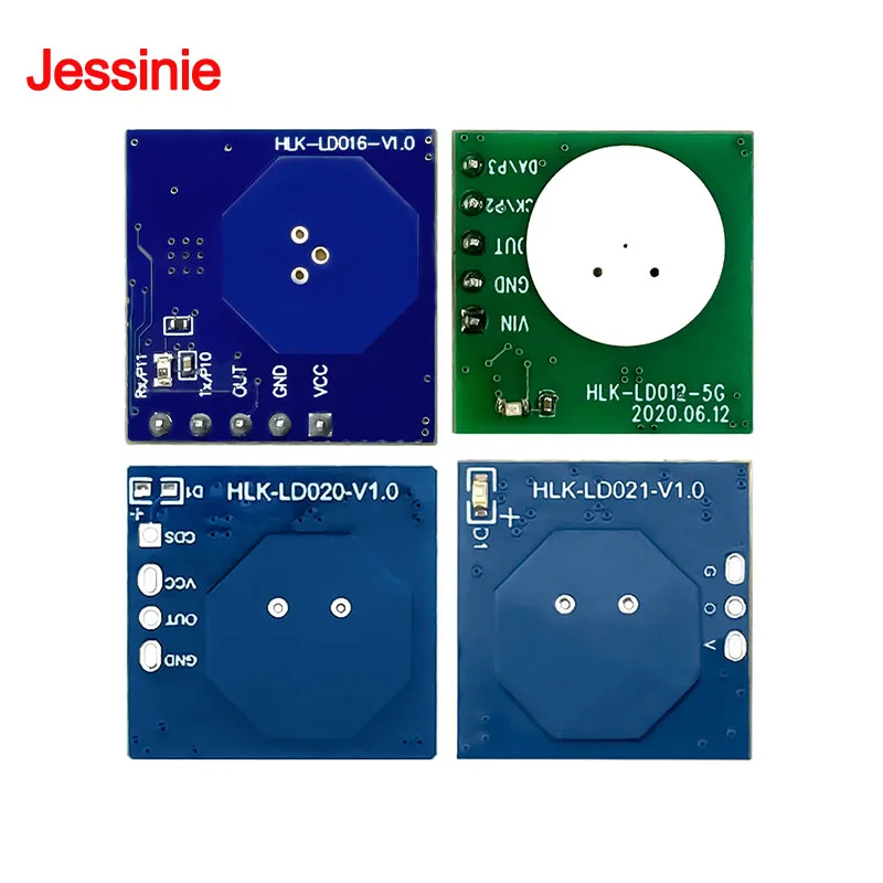 LD016 LD012 LD020 LD021 5.8GHz Radar Sensor Module Human Motion Detector Low Power Adjustable Distance for LED Light Switch