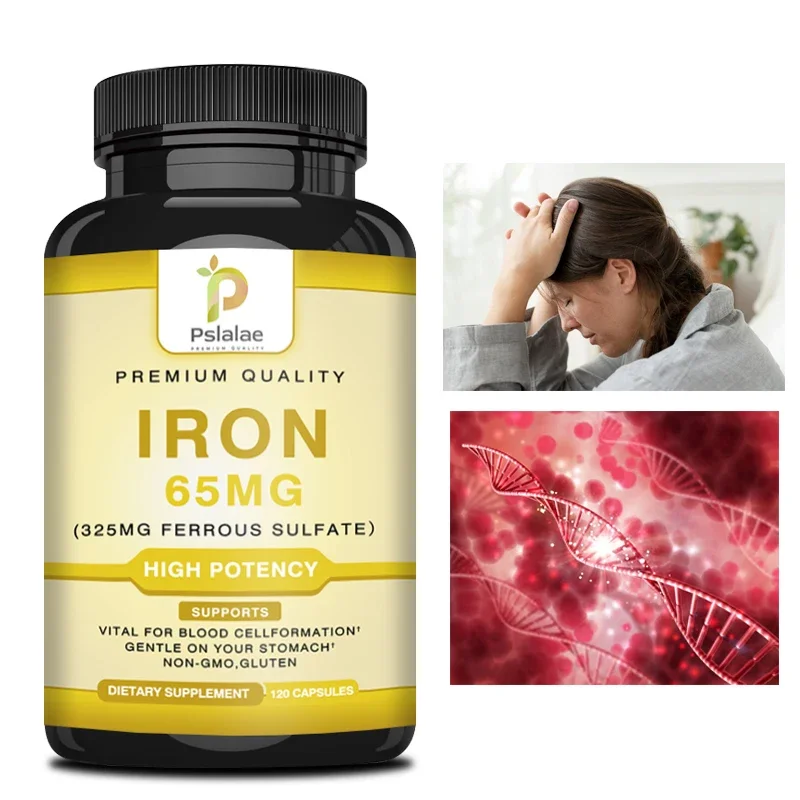 Iron Supplement 65 Mg (325 Mg Ferrous Sulfate) - Supports Adequate Iron in The Body To Maintain Overall Health