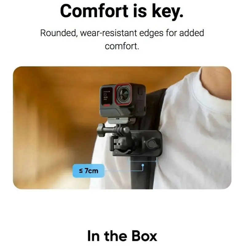 B27B For X4/Ace Pro 2/Go3s Backpack Clip For X4/X 3/Ace Pro 2/GO 3S /Go 3 Sports Camera Accessories