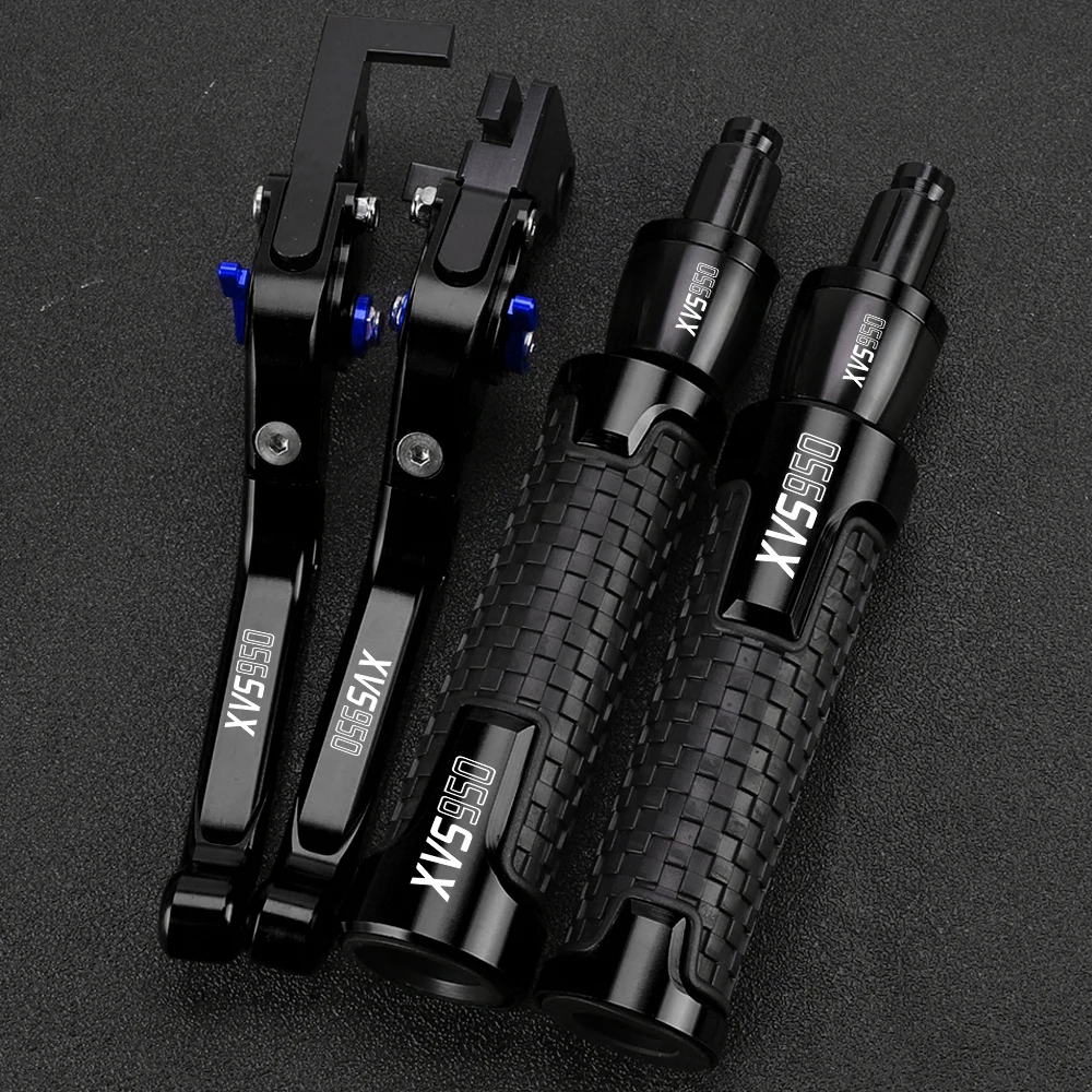 For Yamaha XVS950 XVS 950 BOLT RSPEC 2014-2018 2017 2016 Handlebar Handle Bar Grips Motorcycle Adjustable Brake Clutch Lever