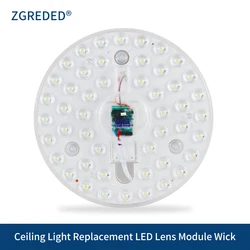 Ceiling Light Led Panel 220v-240v Round LED Module 12W-36W Cold White Warm White Energy-Saving Replacement LED Modified LED Ligt
