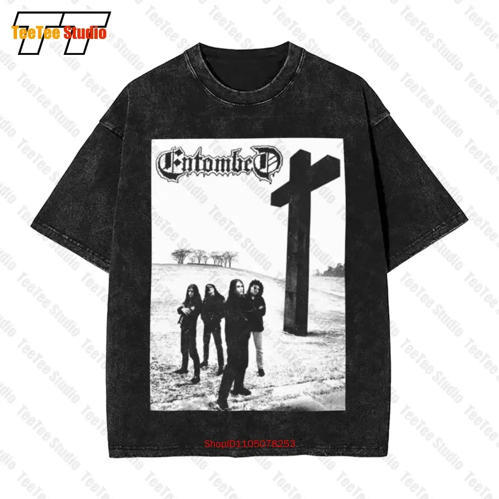 Lars Petrov Entombed Band Poster V2 Vintage Oversized T-Shirt 4XQ9