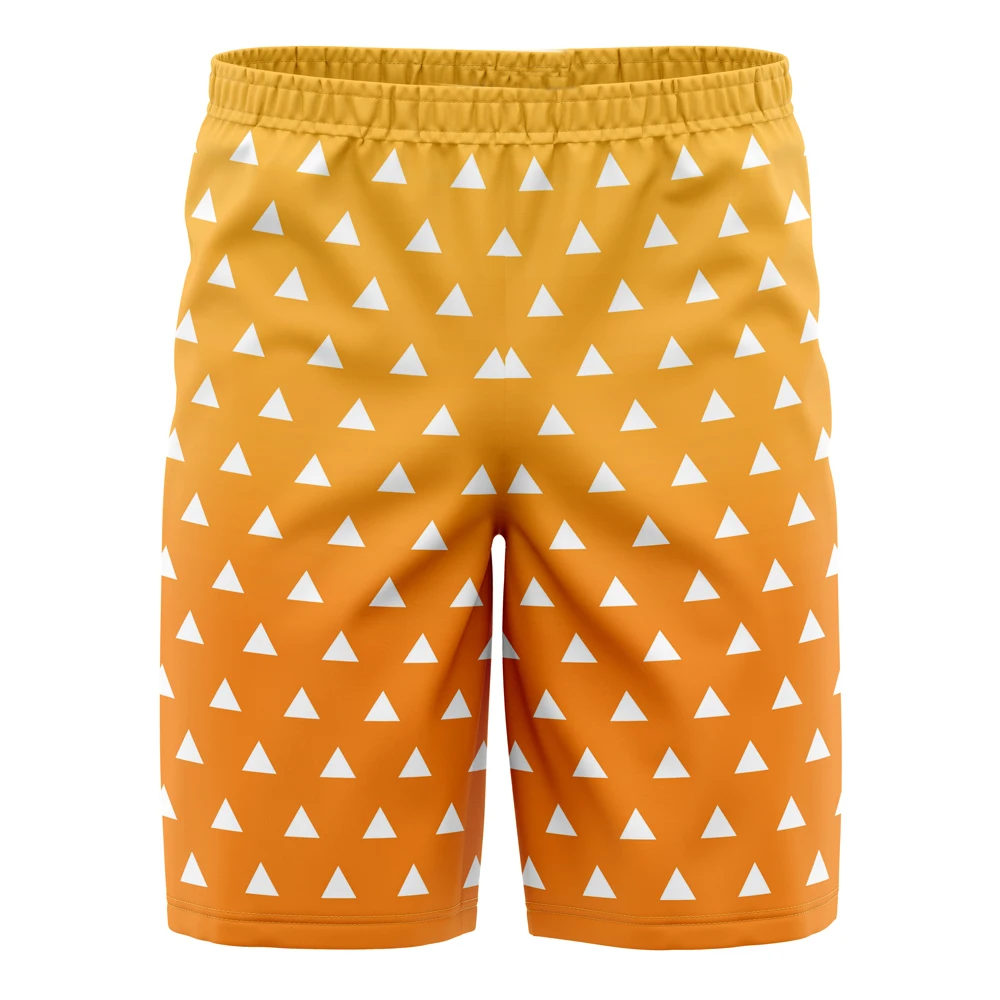 Trendy Unisex Collectible Demon Slayer Cloud Shorts Soft Fabric Bottoms Ideal For Night Out And Casual Street Style Looks