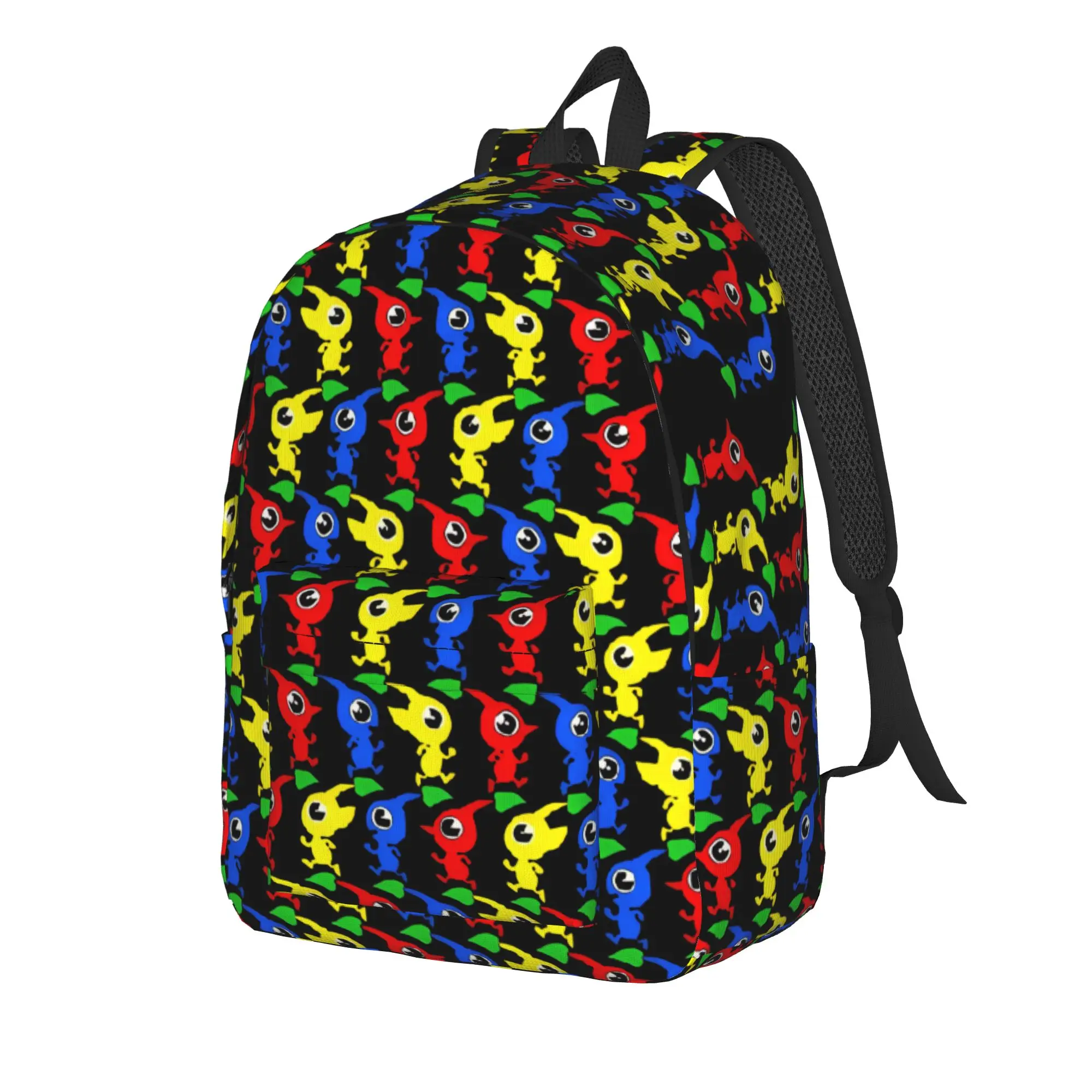 Quick Piks Pikmins Backpack for Men Women Casual Student Hiking Travel Daypack  Laptop Computer Canvas Bags Gift
