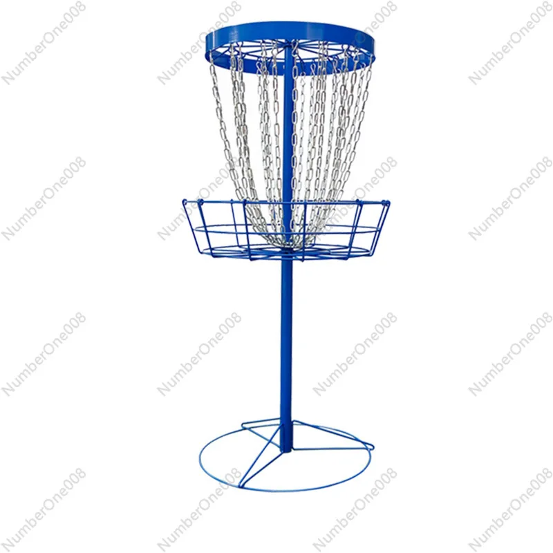 

Outdoor Flying Disc Target Basket, 24-Chain Iron Frame for Camping Picnic Team Sports, Golf Game