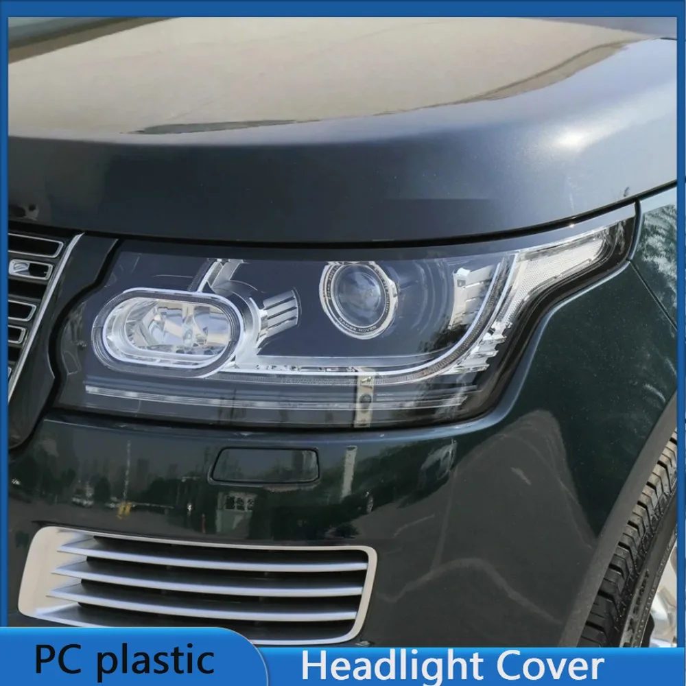 For Land Rover Range Rover Executive Edition 2013-2017 Year Front Headlight Cover Transparent Lampshade Body Kit Accessories