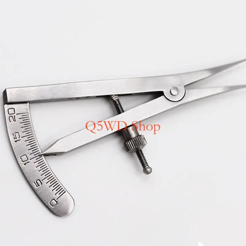 Q5WD Dental Castroviejo Caliper 0 to 20 mm Angled 3.25