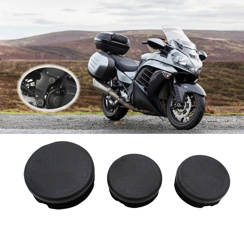 Fit For Kawasaki GTR1400 Motorcycle Frame Hole Cover Caps Plug Decorative Frame Cap Set GTR 1400 2007-2019 2015 2016 2017 2018