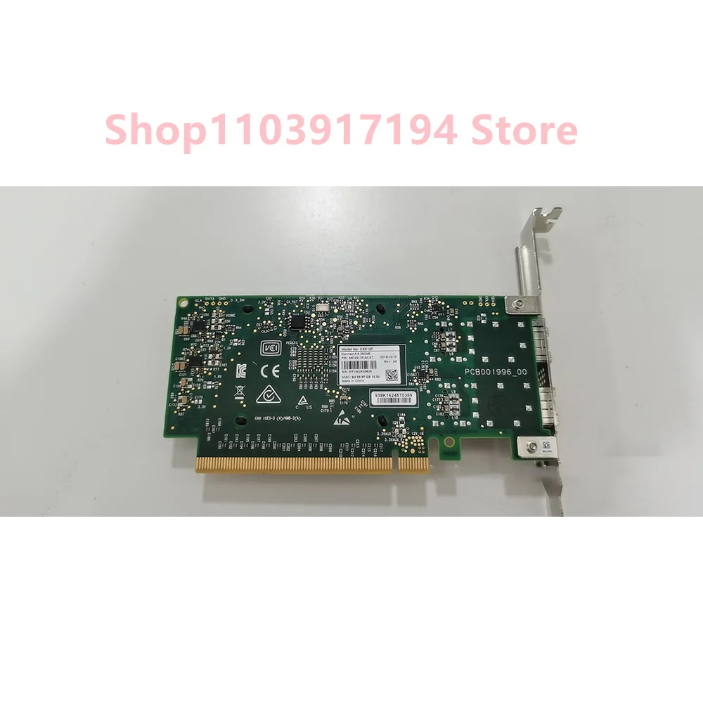 FOR  Mellanox  MCX512F-ACAT Network adapte  x16 3.0 CX512F ConnectX-5 25GbE Network card