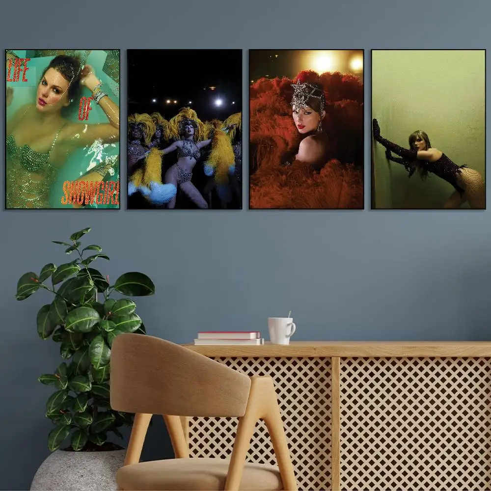 

Singer The Life Of Taylor A Showgirl Poster Gallery Prints Self Adhesive Home Decor Decoration Wall Decals Living Room Sticker