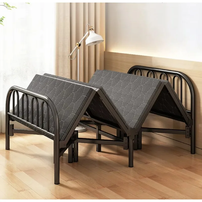 Hot Sale Modern Simple Design Custom Size Iron Folding Bed Frame