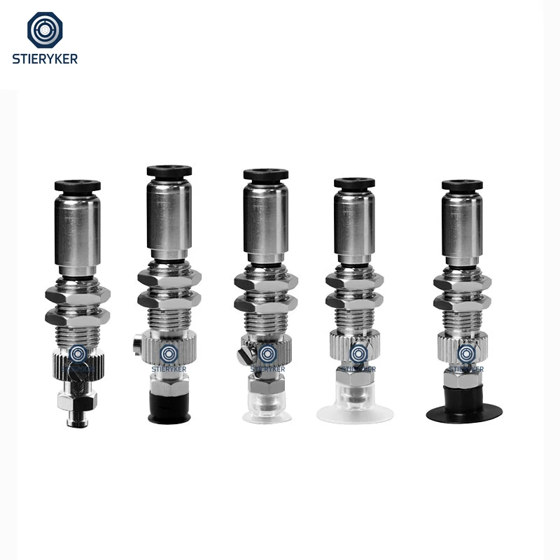 CKD Series Industrial Robot Vacuum Suction Cup VSPG-8/10/15/20PN Pneumatic Silicone Suction Nozzle with Connector Fitting