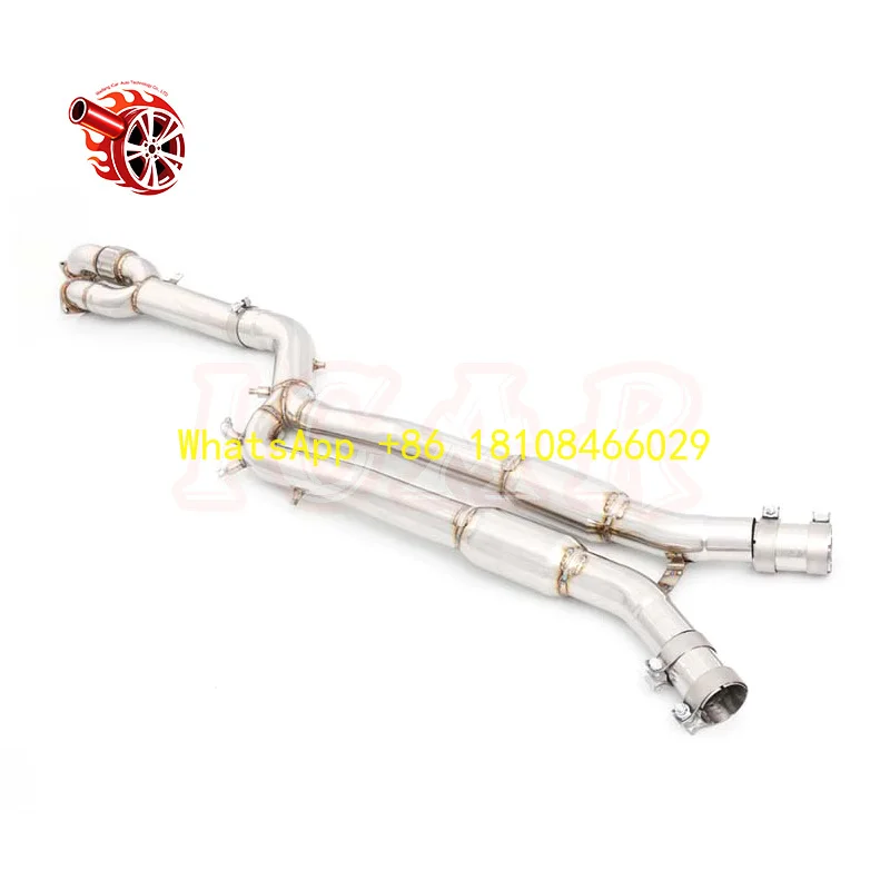 

Exhaust Muffler Pipe 304 Stainless Steel Equal-Length and Mid-Range