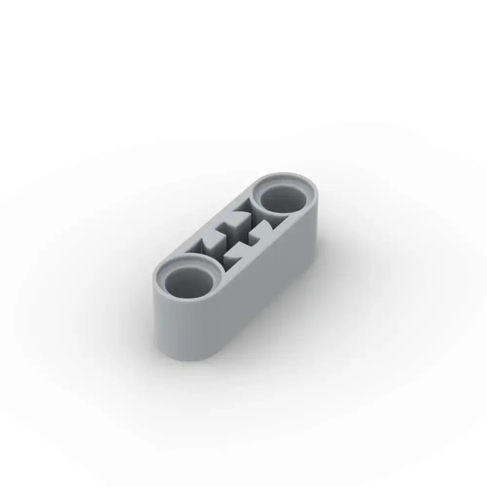 MOC 10 قطعة ليفتارم سميكة 7229 1x3 ثقب المحور اللبنات عدة منزل ربط الطوب الجسيمات لغز لعب الأطفال هدايا عيد ميلاد