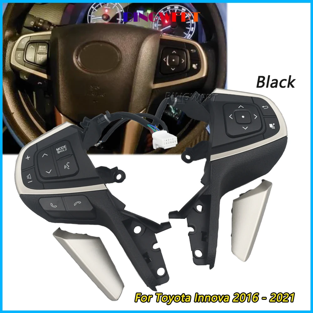 New Multifunction Steering Wheel Cruise Control Buttons Switch For Toyota Innova GUN142L GUN142R GUN143L GUN143R 84250-0K080